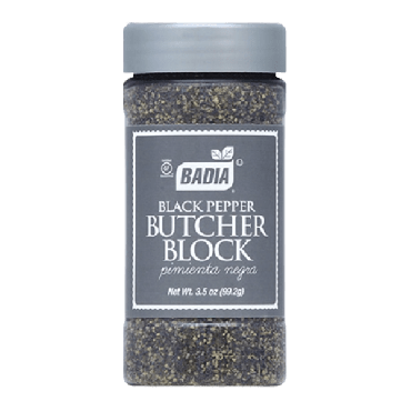 Badia Black Pepper Butcher Block 99.2g (3.5oz)