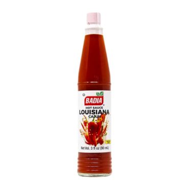 Badia Louisiana Cajun Hot Sauce 90ml (3 fl.oz) (Box of 12)