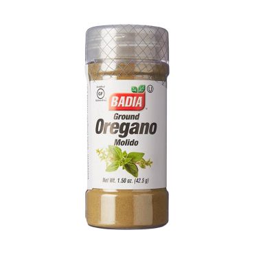 Badia Oregano Ground 42.5g (1.5oz) (Box of 8)