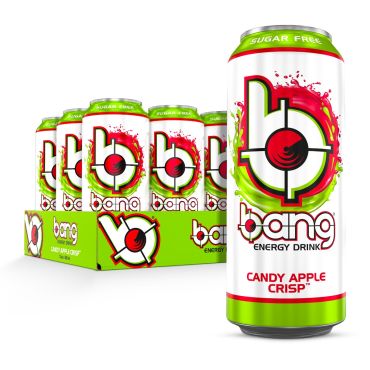 Bang Energy Candy Apple Crisp 500ml (16.9 fl.oz) (Box of 12)
