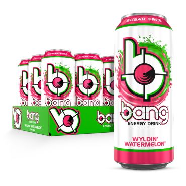 Bang Energy Wyldin' Watermelon 500ml (16.9 fl.oz) (Box of 12)