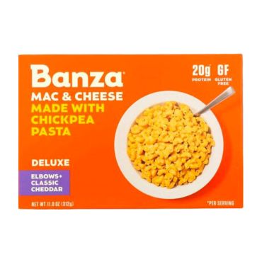 Banza Mac & Cheese Chickpeas Pasta Cheddar 312g (11oz) (Box of 6)
