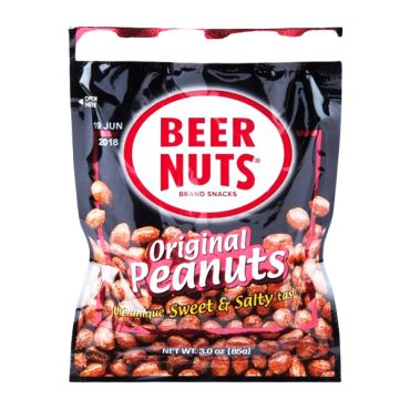 Beer Nuts Original Peanuts 85g (3oz) (Box of 12)