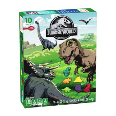 Betty Crocker Jurassic World Fruit Snacks 226g (8oz) (Box of 8)