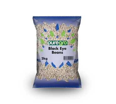 Puregro Black Eye Beans 2kg (Box of 6)