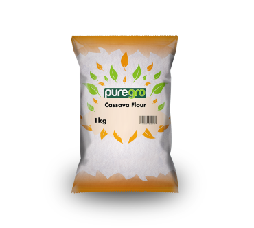 Puregro Cassava Flour 1kg (Box of 6)