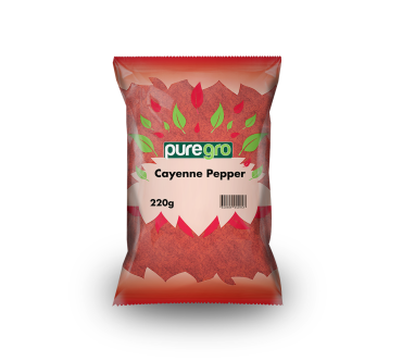 Puregro Cayenne Pepper 220g (Box of 10)