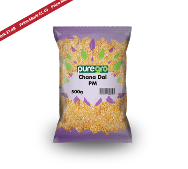 Puregro Chana Dal 500g PM £1.49 (Box of 10)