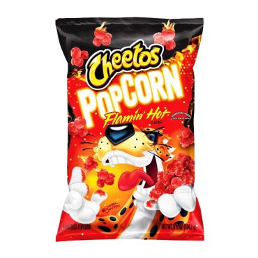 Cheetos Flamin Hot Popcorn 184.2 (6.5oz) (Box of 12)
