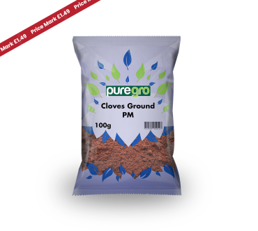 Puregro Cloves Ground 100g PM £1.49 (Box of 10)