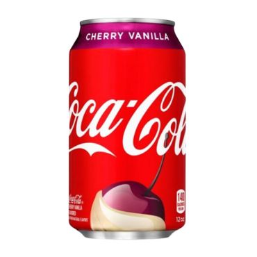 Coca Cola Cherry Vanilla 355ml (12 fl.oz) (2 x 12 Case) (Box of 24)