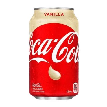 Coca Cola Vanilla 355ml (12 fl.oz) (2 x 12 Case) (Box of 24)