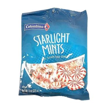 Colombina Starlight Mints Peg Bag 227g (8oz) (Box of 12)