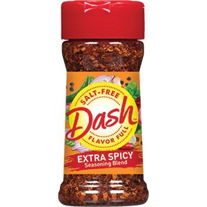 Dash Extra Spicy Seasoning 71g (2.5oz) (Box of 8)