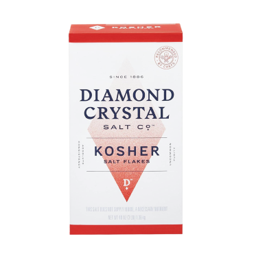 Diamond Kosher Salt Flakes 1.36kg (48oz) (Box of 9)