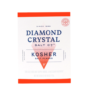 Diamond Kosher Salt Flakes 737g (26oz) (Box of 9)