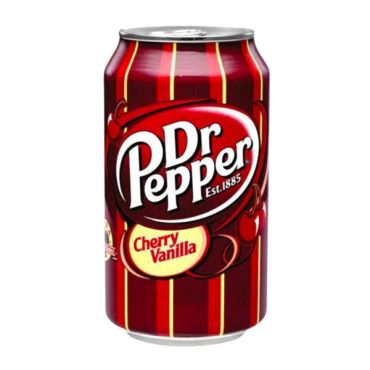 Dr Pepper Vanilla Cherry 355ml (12 fl.oz) (2 x 12 Case) (Box of 24)