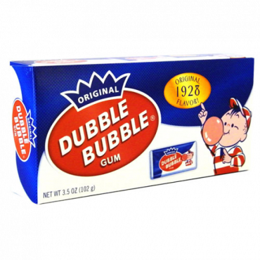 Dubble Bubble Nostalgic Theatre Box 99g (3.5oz) (Box of 24)