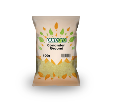 Puregro Coriander Ground 100g (Box of 20)