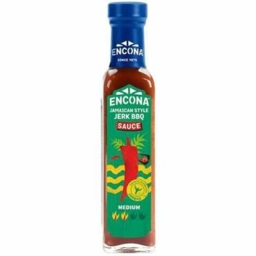 Encona Jamaican Jerk BBQ Sauce 142ml (Box of 6)