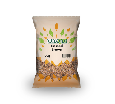 Puregro Linseed Brown 100g (Box of 10)