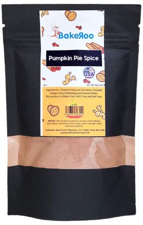 Bakeroo Pumpkin Pie Spice 85g (3oz) (Box of 20)