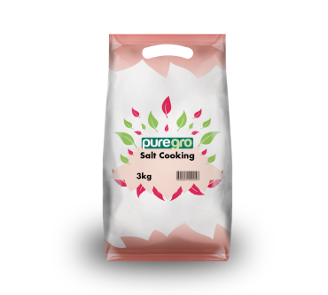 Puregro Salt Cooking 3kg (Box of 6)