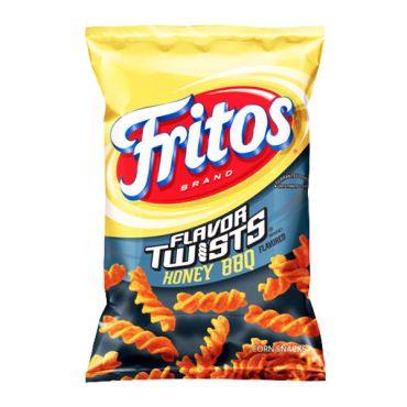 Frito Corn Honey Barbeque Twists (10oz) 283g (Box of 10)