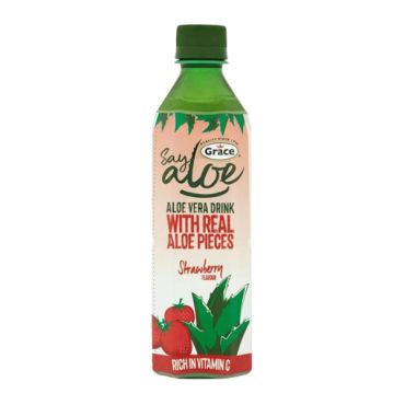 Grace Say Aloe Strawberry 500ml (Box of 12)