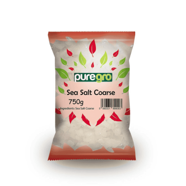 Puregro Sea Salt Coarse 750g (Box of 10)