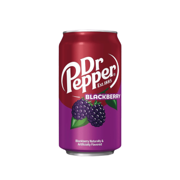 Dr Pepper Black Berry 355ml (12 fl.oz) (Box of 12)