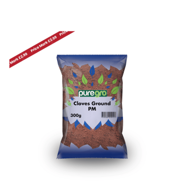 Puregro Cloves Ground 300g PM £2.99 (Box of 10)