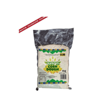 Puregro Corn Dough 1kg  PM £1.99 (Box of 10)