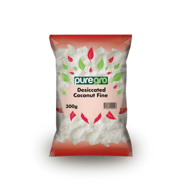 Puregro Desiccated Coconut Fine 300g (Box of 10)