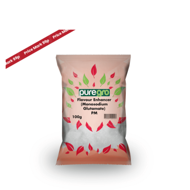 Puregro Flavour Enhancer (Monosodium Glutamate) PM 99p 100g (Box of 10)