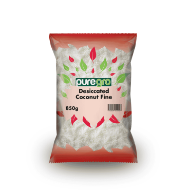Puregro Desiccated Coconut Fine 850g (Box of 6)