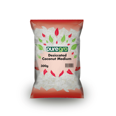 Puregro Desiccated Coconut Medium 300g (Box of 10)