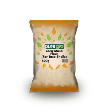 Puregro Corn Masa Flour 500g (Box of 10) (Grade 25) (For Taco Shells)