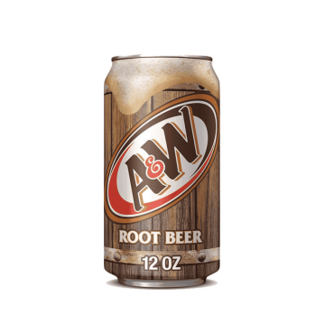 A&W American Rootbeer Soda 355ml (12 fl.oz) (Box of 24)