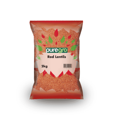 Puregro Red Lentils 2kg (Box of 6)