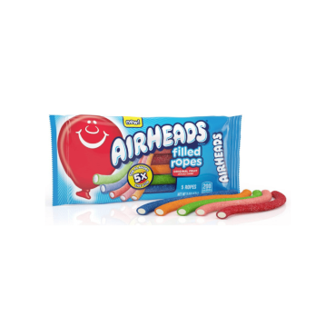 Air Heads Filled Ropes Assorted 57g (2oz) (Box of 18)