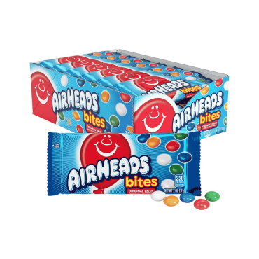 Air Heads Fruit Bites 57g (2oz) (Box of 18)
