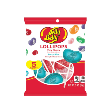 Adams & Brooks Jelly Belly Pops Peg Bag 85g (3oz) (Pack of 12)