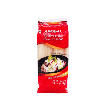 Aroy Dried Rice Stick 454g (3MM) (Box of 30)