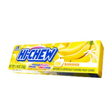 Hi-Chew Fruit Chews Banana 50g (1.76oz) (Box of 15)