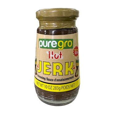 Puregro Hot & Spicy  Jerk Seasoning Paste PM £2.59 283g (Box of 24)
