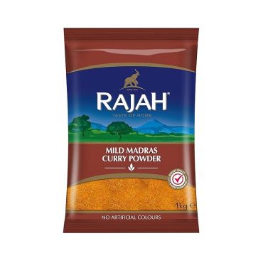 Rajah Mild Madras Curry Powder 1Kg (Box of 6)