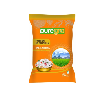  Puregro Golden Sella Basmati Rice 20kg 
