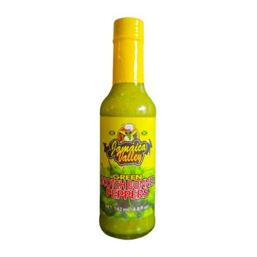 Jamaica Valley Green Scotch Bonnet Pepper Sauce 148ml (Box of 24)