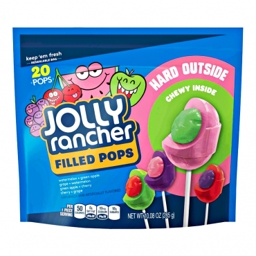 Jolly Rancher Assorted Lollipops 285g (10.08oz) (Box of 6)